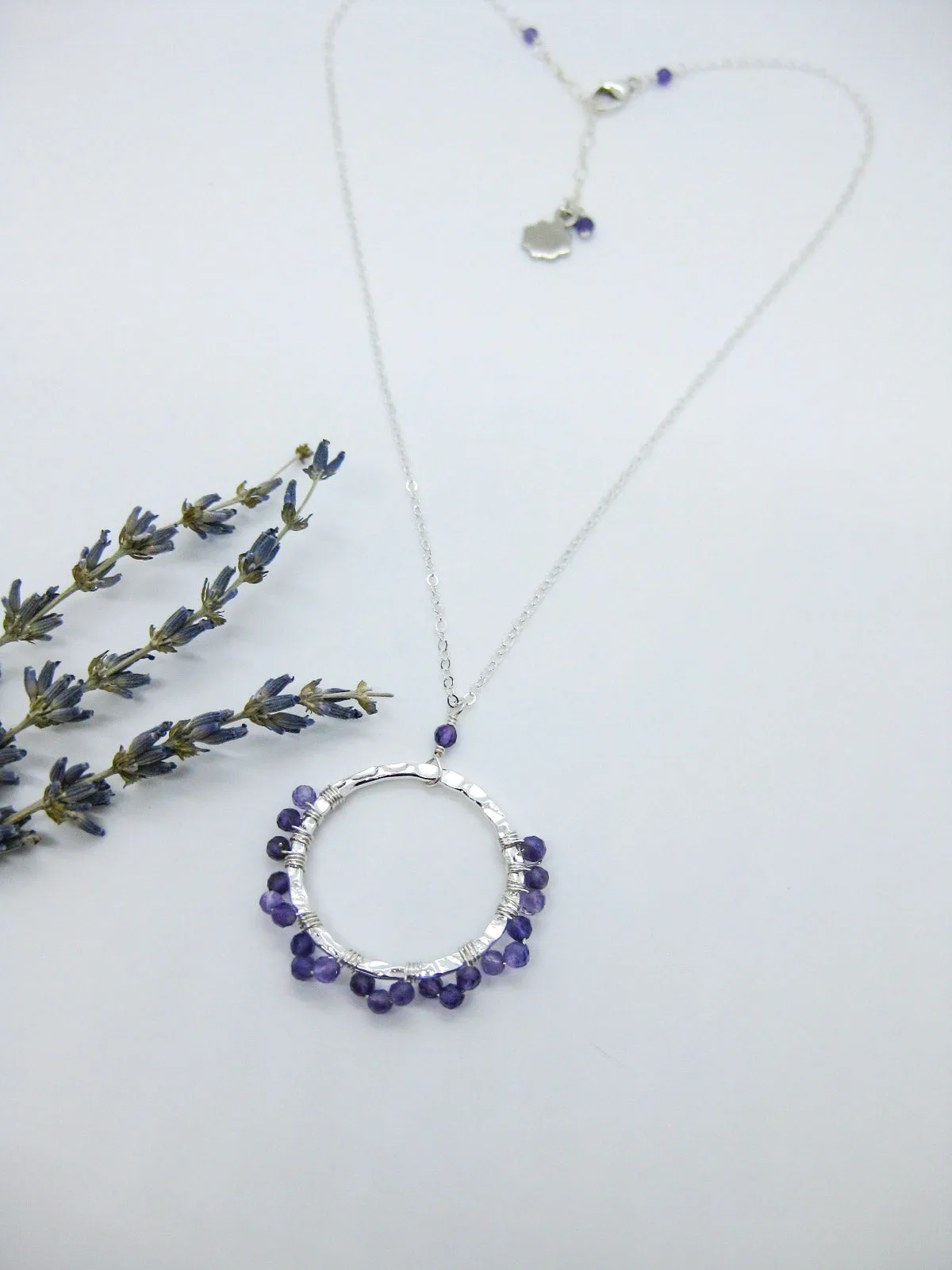 Leilani: Amethyst Necklace - n512