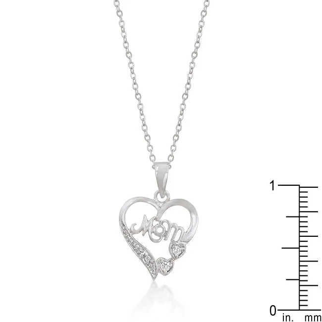 LOVCIA Jewelry Heartfelt Number One Mom Pendant