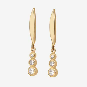 Luxe Drop Earrings | 9ct Gold