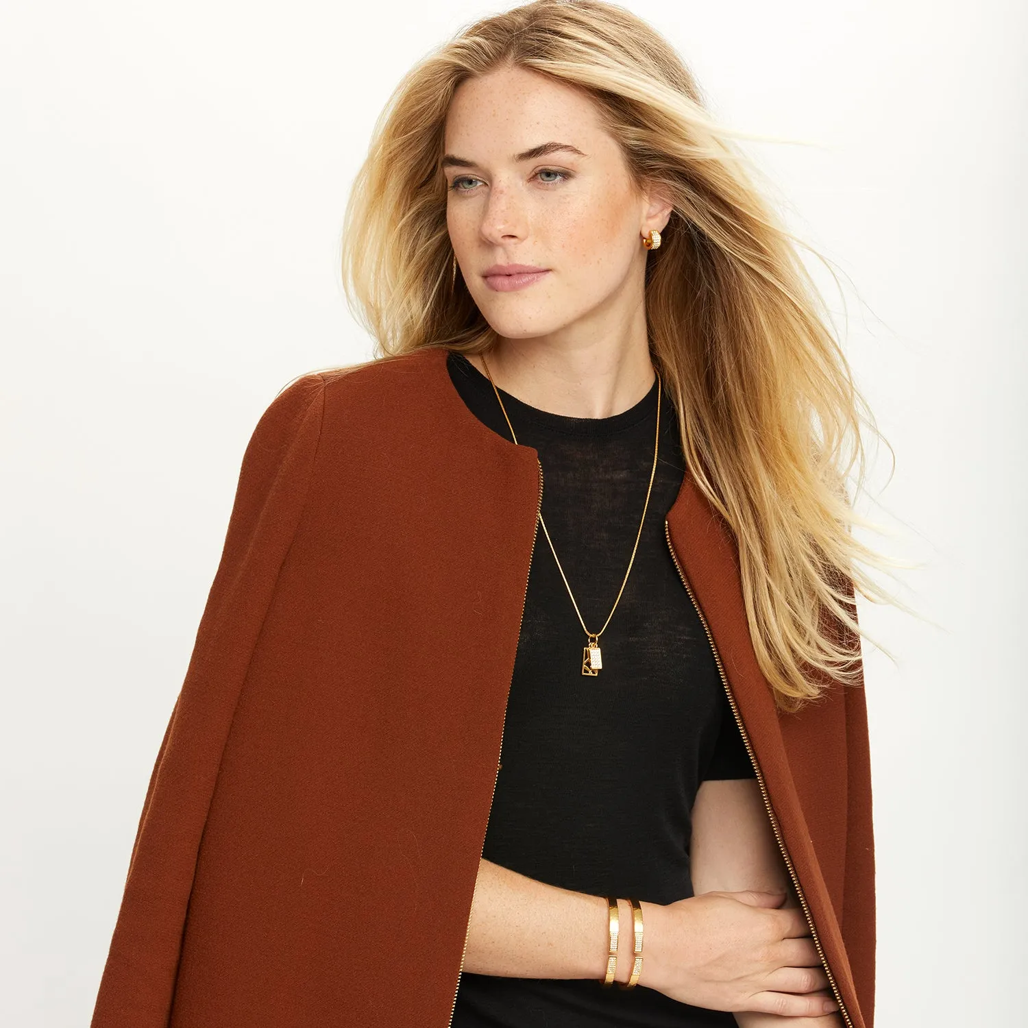 Meridian Zenith Hinged Bangle - JF3705