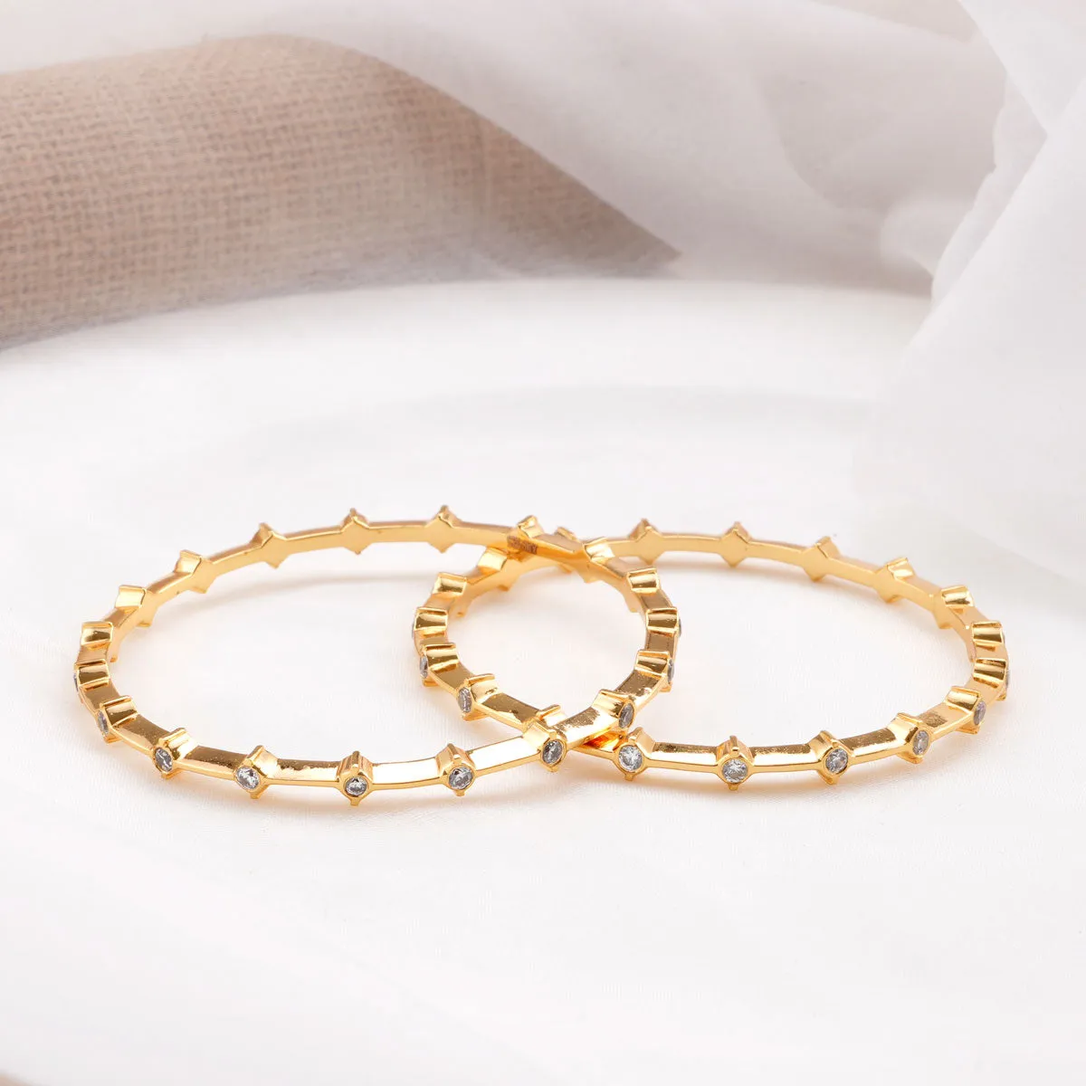 Mithra Stone Pair Bangle