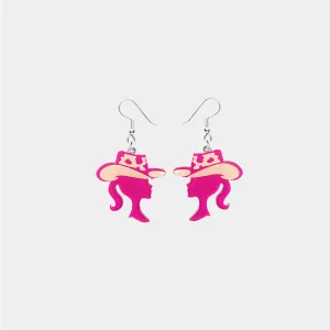 Modern Acrylic Geometric Dangle Earrings