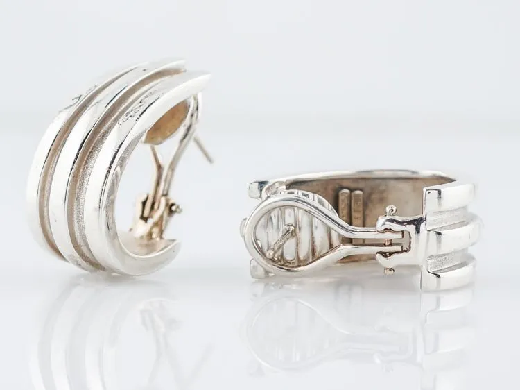 Modern Earrings Tiffany & Co in Sterling Silver