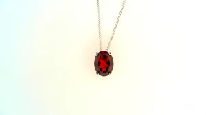Mozambique Garnet Pendant