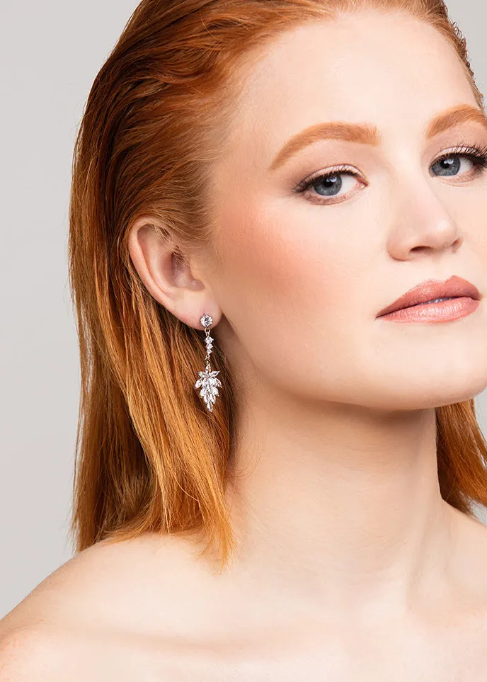Nora Crystal Drop Earrings