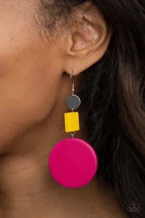 Paparazzi Modern Materials - Multi Earrings Paparazzi Modern Materials - Multi Earrings