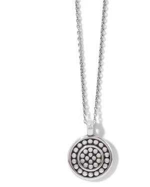 Pebble Round Reversible Petite Necklace in Silver | Silver