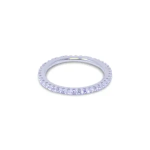 Precious Pinky Ring in Silver