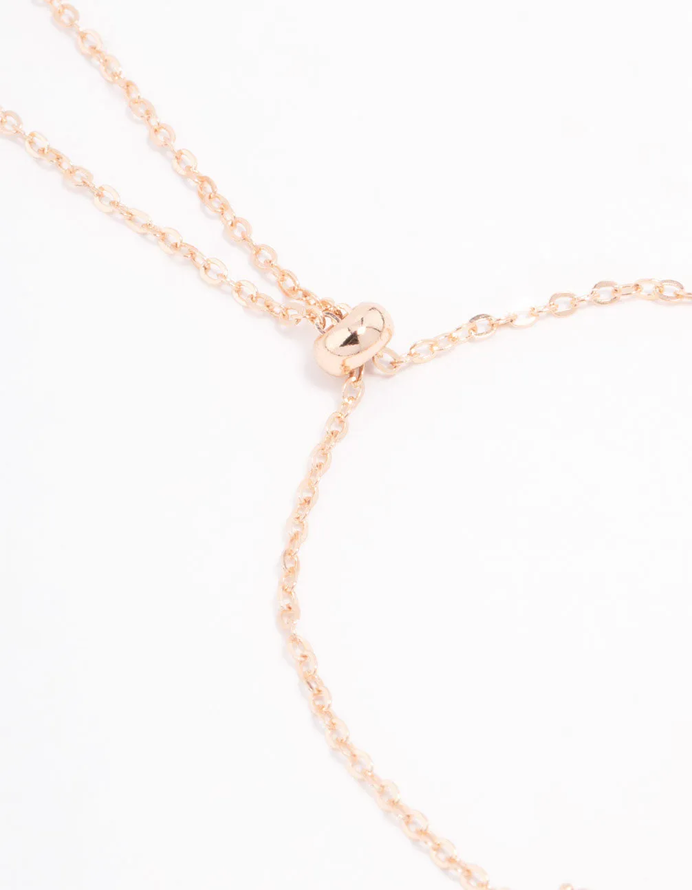 Rose Gold Czech Bohemia Crystal Butterfly Toggle Bracelet