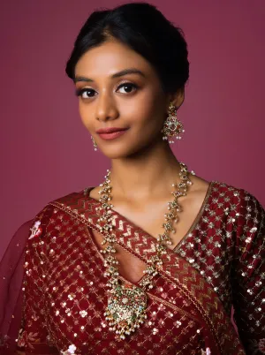 Royal Grace Navratan Jadau Set