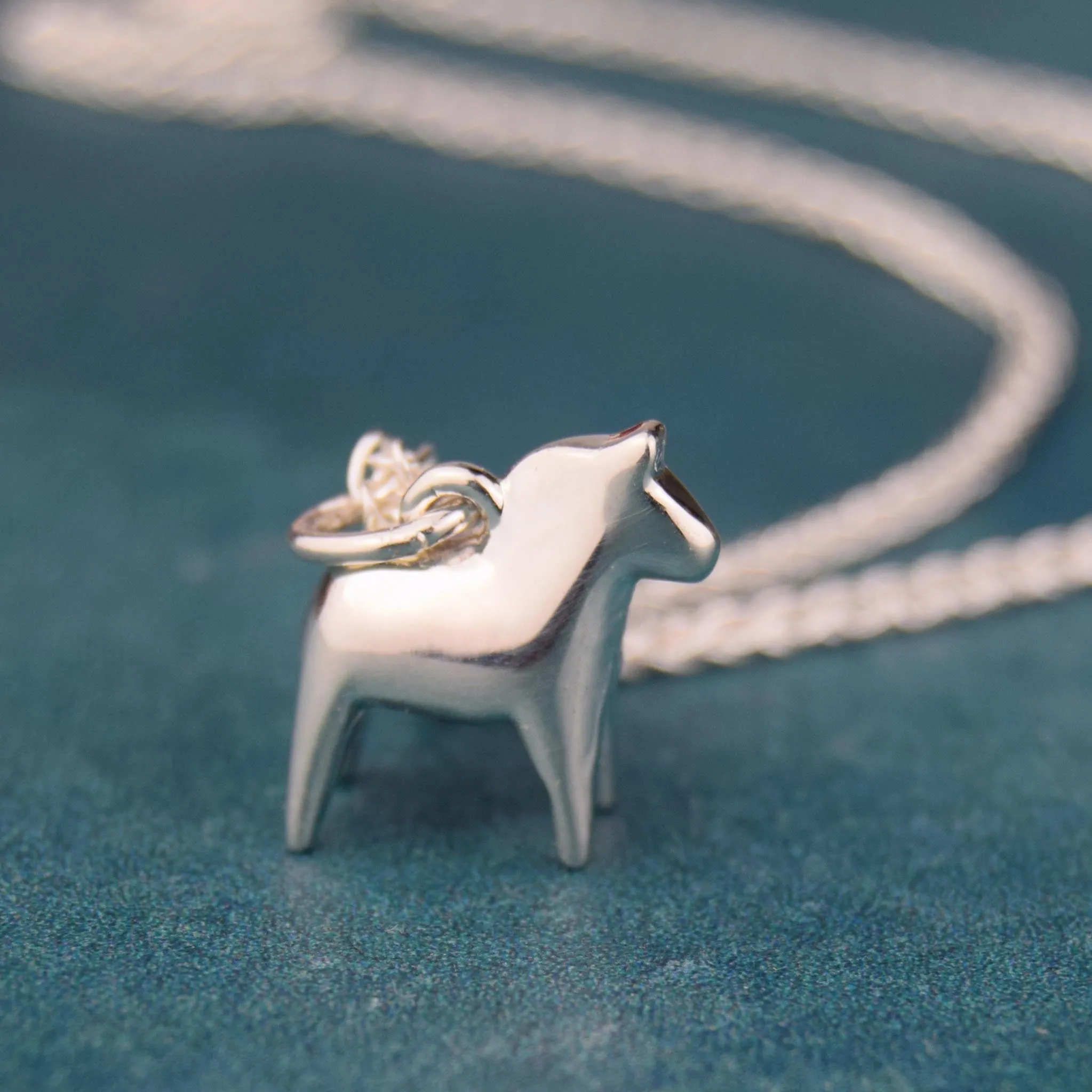Small Dala Horse Pendant
