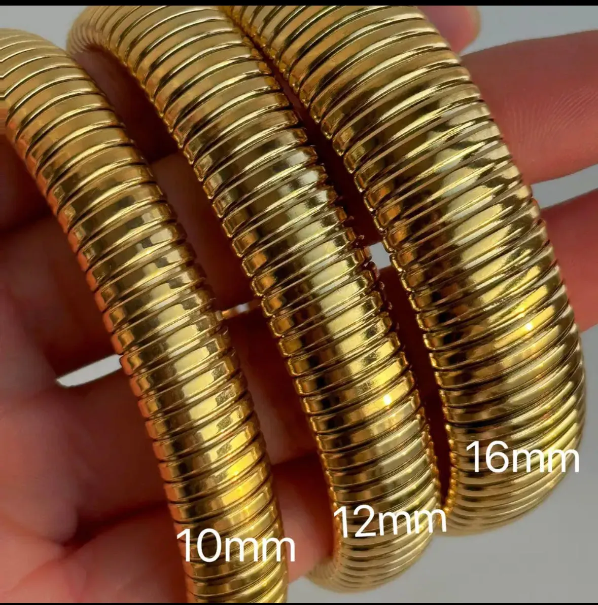 Spiral Layered Bangles