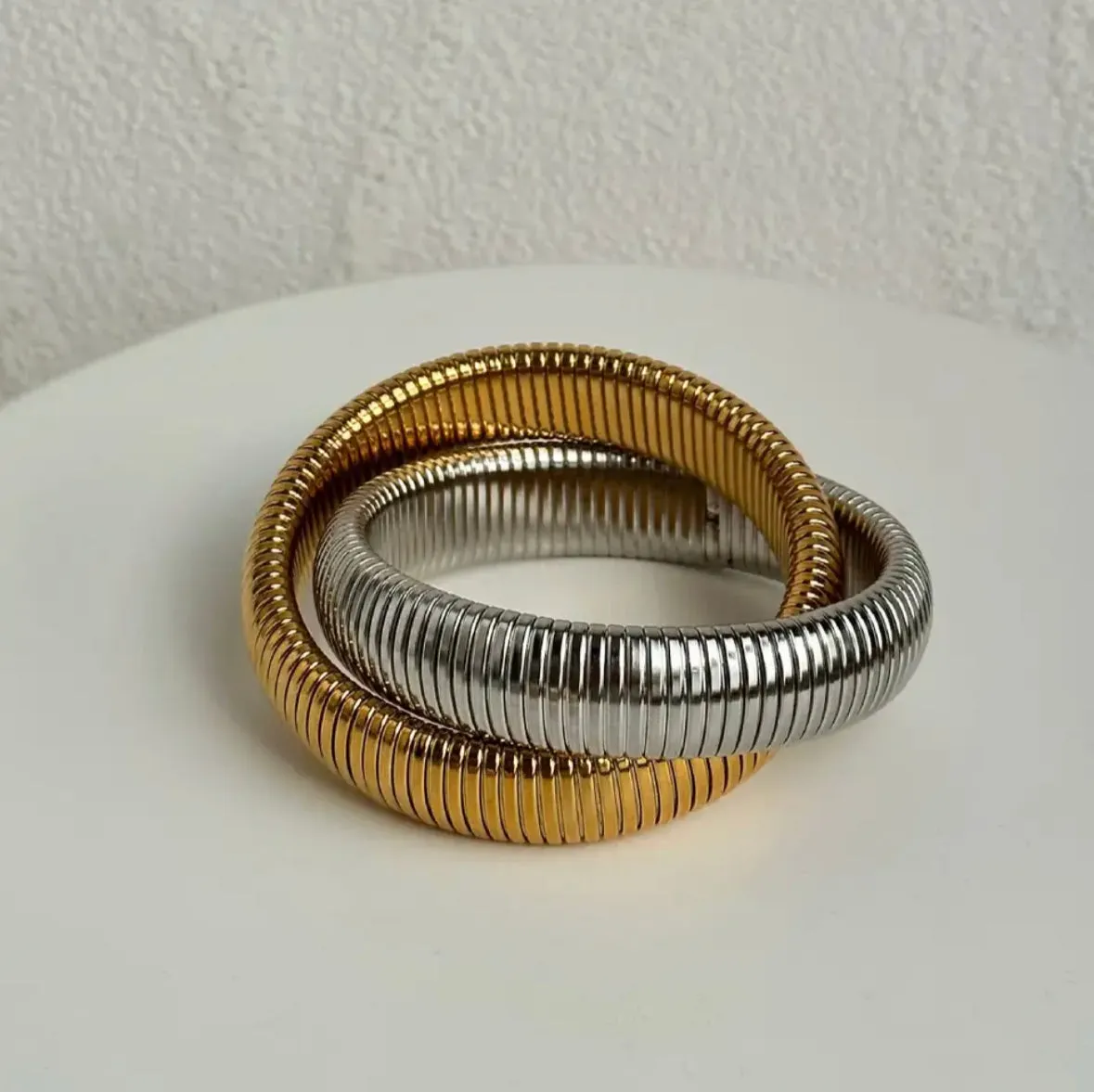 Spiral Layered Bangles