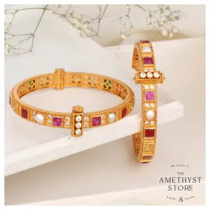 Srisha Stone Pair Bangles