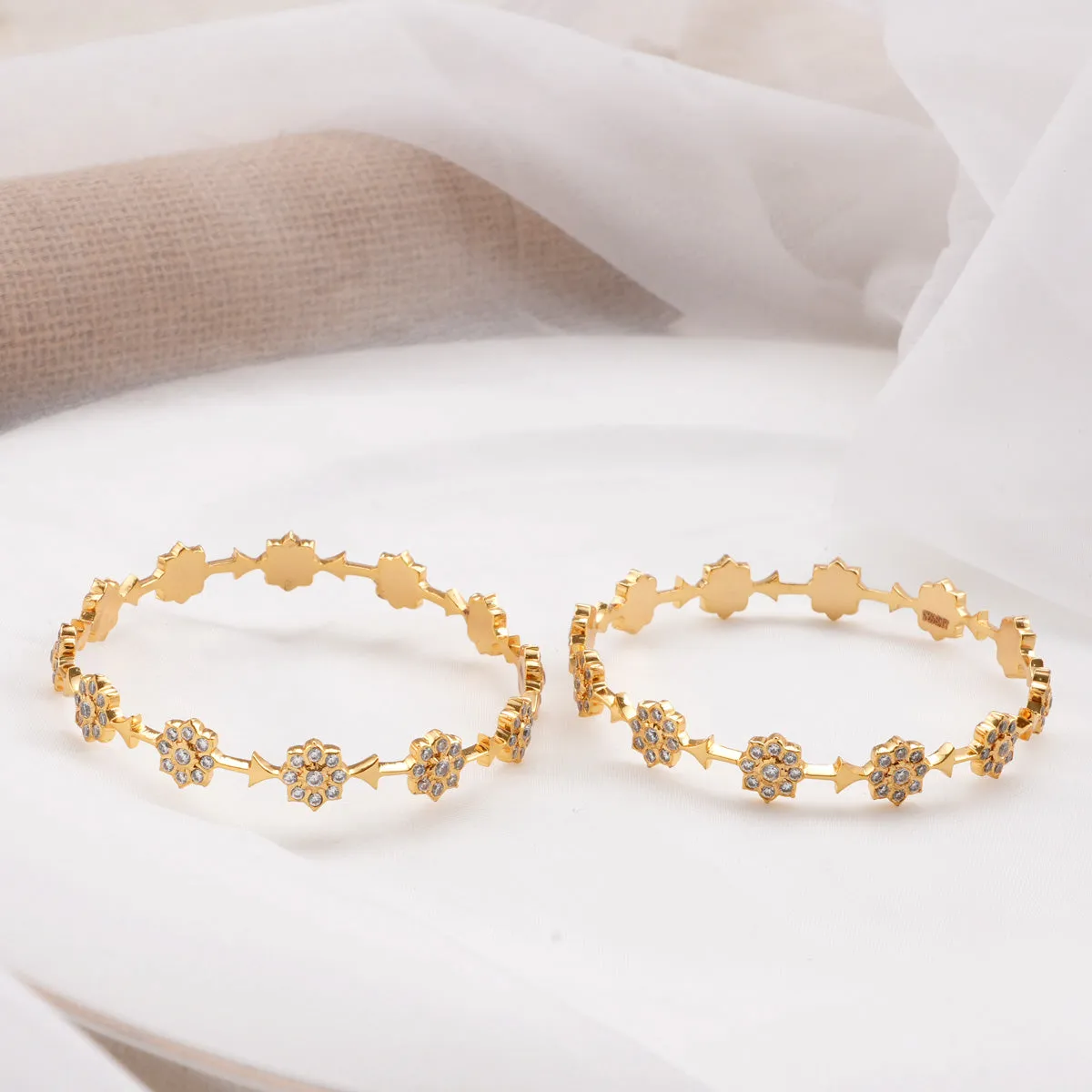 Stunning Stone Pair Bangle
