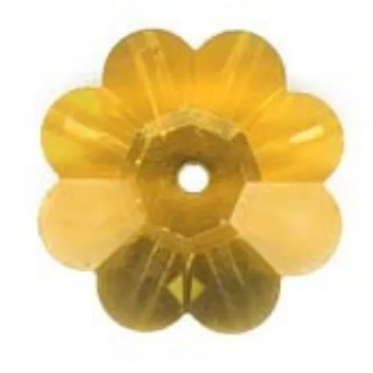 Swarovski Topaz AB Margaritas Art. 3700 10mm Pkg of 2. b11-cr-0463-1
