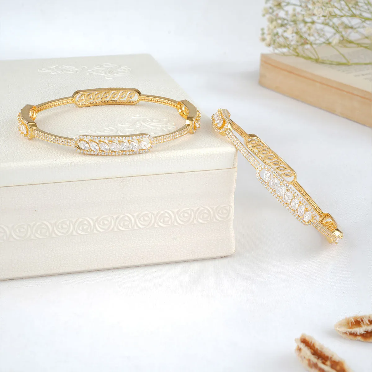 Tania Stone Pair Bangles