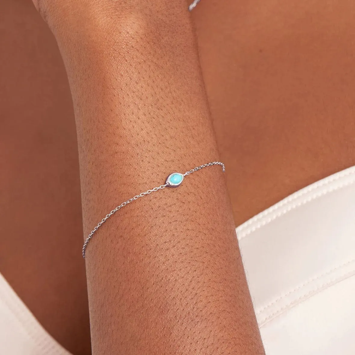 Turquoise Wave Bracelet