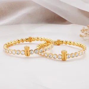 Vaishnavi Moissanite Pair Bangles