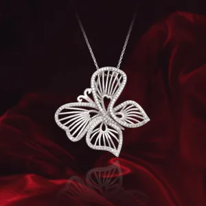 Wire Butterfly Pendant
