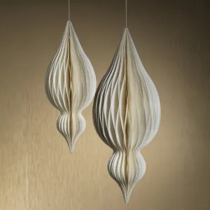 Wish Paper Droplet Pendant