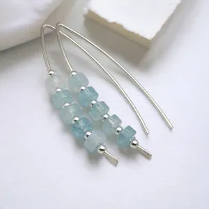 Wish - Silver & Aquamarine