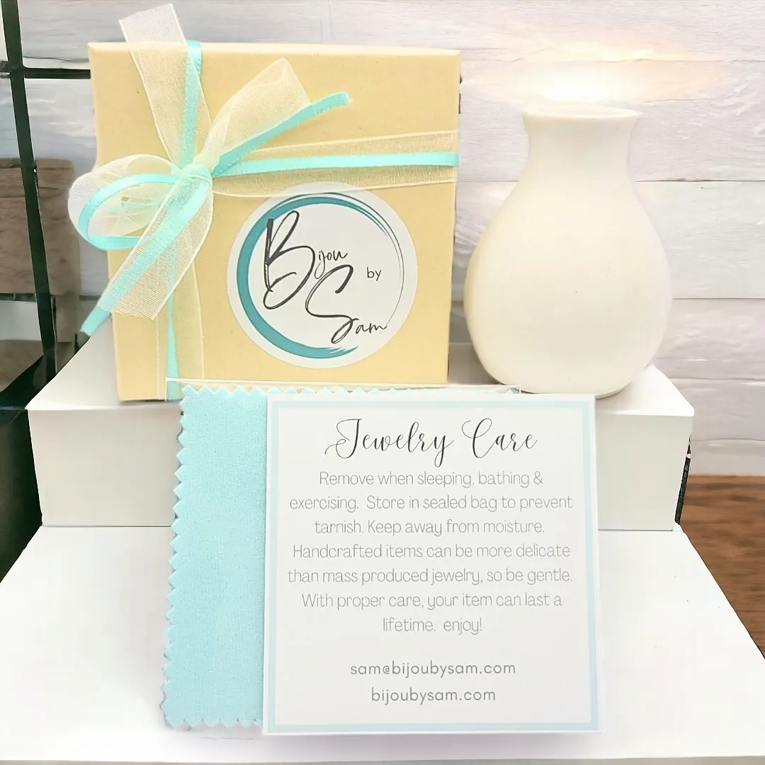 Wish - Silver & Aquamarine