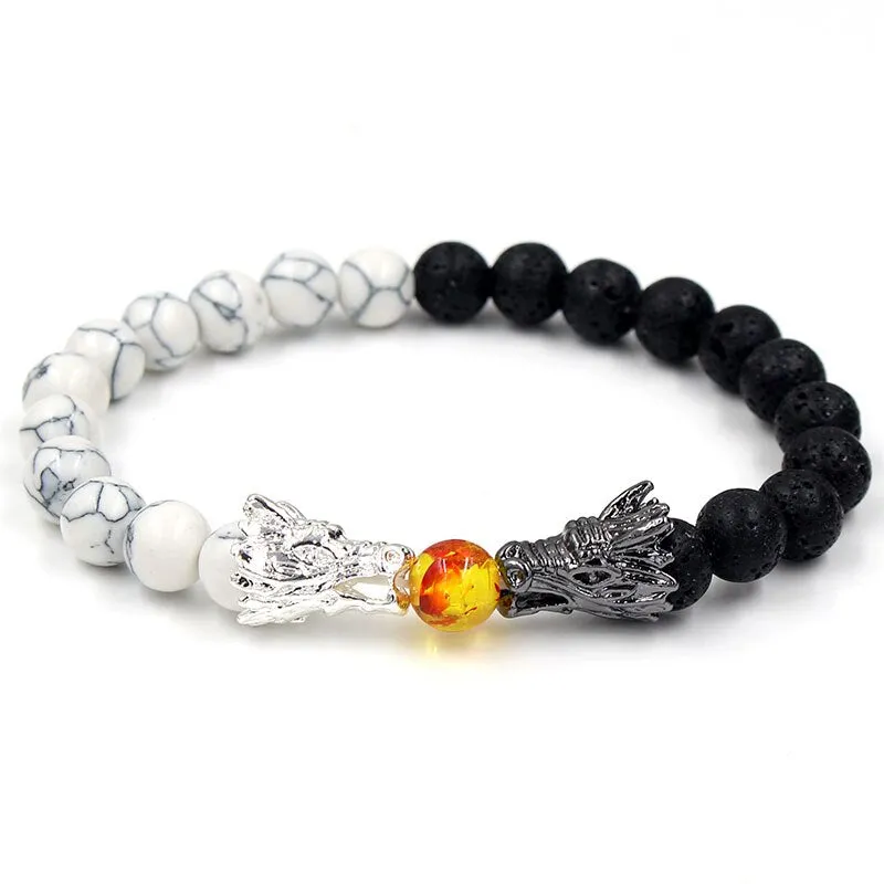 Yin & Yang Dragon Bracelet